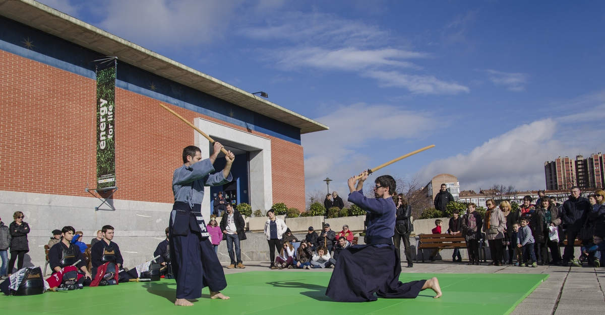 Exhibición de Kendo en Pamplona el 17-01-15